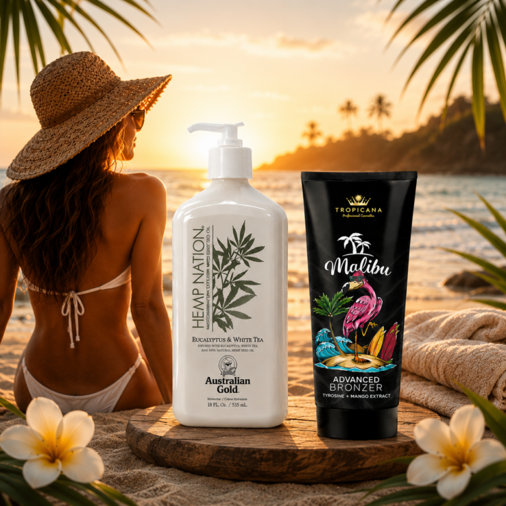 Zestaw Tropicana Malibu Bronzer + Balsam