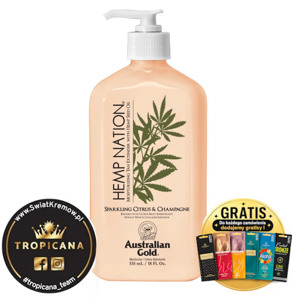Hemp Nation™ Sparkling Citrus and Champagne 535 ml